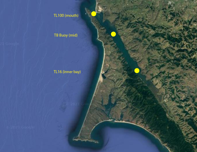 Tomales Bay stations